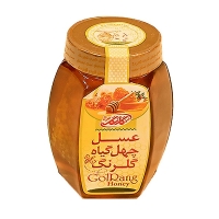 عسل 1000 گرمی خمره ای با موم چهل گیاه گلرنگ