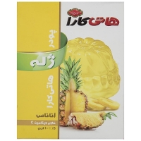 پودر ژله آناناس 100 گرمی هاتی کارا