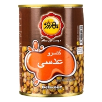 کنسرو عدسی 380 گرمی بهروز 